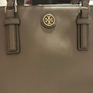 Gray Tory Burch purse
